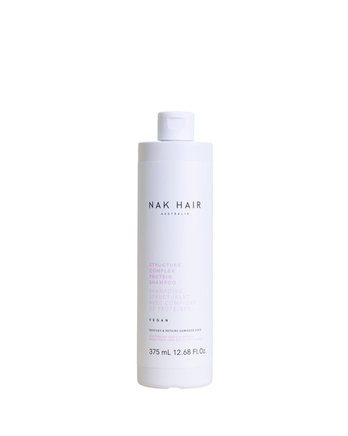 NAK Hair Structure Complex Protein Shampoo 375ml - Strengthening Hair Cleanser