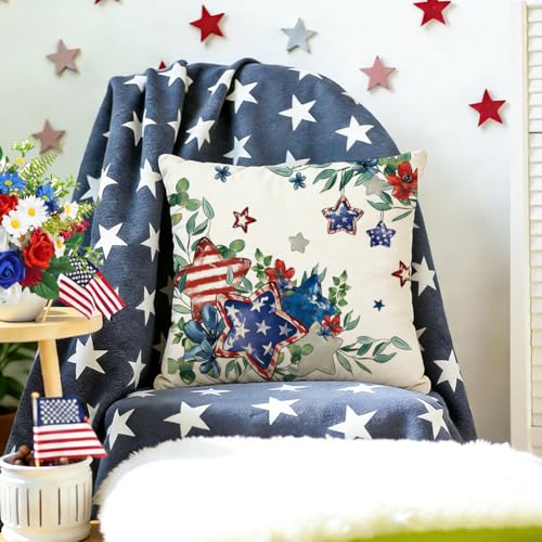 Halloween Ghost Pillow Cover 18x18 - White Decor for Sofa Chair Bed