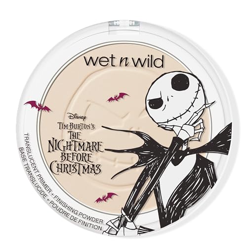 Wet n Wild Nightmare Before Christmas Translucent Primer & Finish Powder - Yellow, 1 Ounce