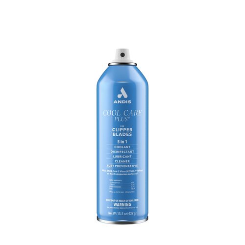 Andis Cool Care Plus 5-in-1 Clipper Spray - Blade Care Treatment, 15.5 oz Can