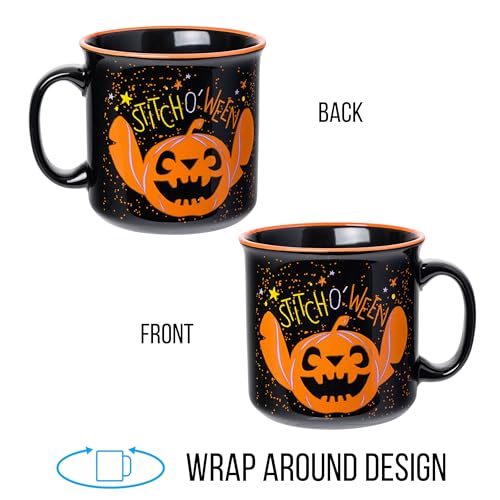 Stitch O' Ween Halloween Ceramic Camper Mug 20oz - Lilo & Stitch