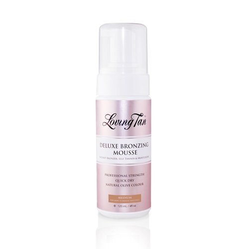 Loving Tan Bronzing Mousse - Streak-Free, Professional Quality Sunless Tanning | Medium, 4 FL Oz - Cruelty-Free