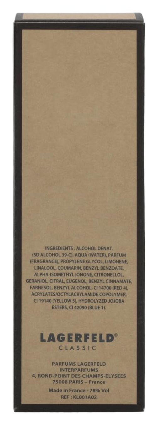 Lagerfeld Eau De Toilette Spray - Classic Fragrance for Men | 1.7 Ounce Bottle