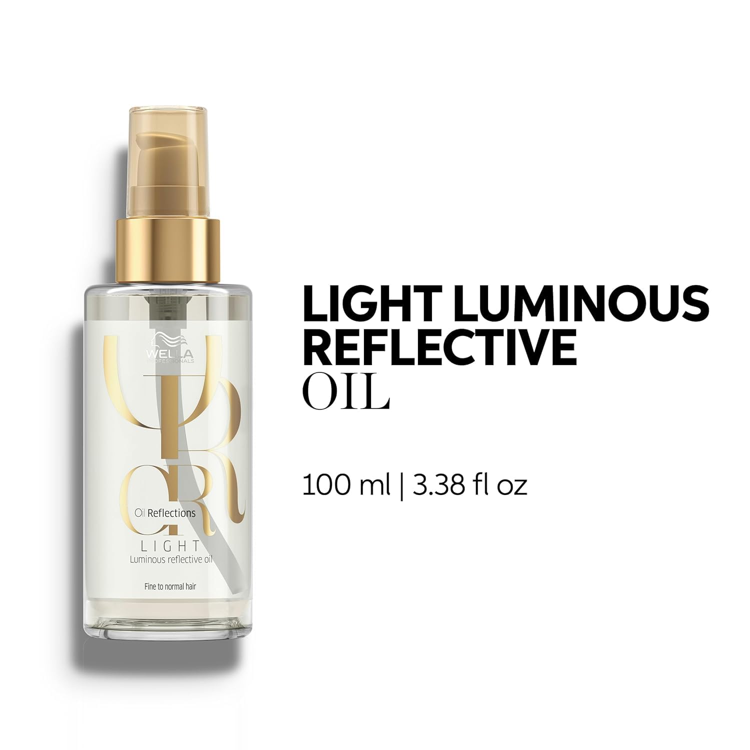 Wella Professionals Oil Reflections Light - Luminous Finishing Oil for Fine Hair | EIMI Flowing Form Anti-Frizz Balm for Damaged Hair