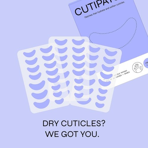 Cuticle Patches by First - Hydrating & Protective Nail Treatment - 45 Count (3 Sets + Spares)