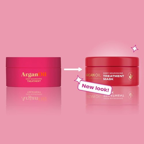 Lee Stafford Hydrating Hair Mask - Argan Oil Deep Conditioning Treatment for Dry, Damaged Hair | 6.7 Fl Oz