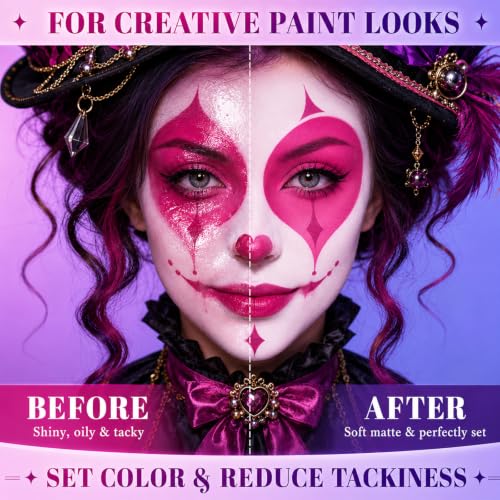 Translucent Talc-Free Setting Powder with Sifter - Long-Lasting Matte Finish for Face & Body Makeup