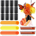 Dia De Los Muertos Altar Decorations Set - 110 Pcs with Marigold Flowers Monarch Butterflies Ribbon