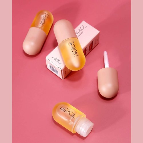 Skiennix Natural Hydrating Lip Plumper - Moisturizing Lip Serum for Fullness | Ginger Essence, 5.5ml
