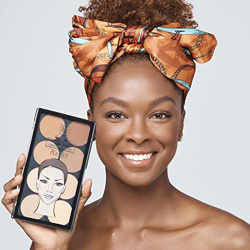 Contouring Makeup Palette - Multi-Colored Shades for Face Sculpting - Medium Dark