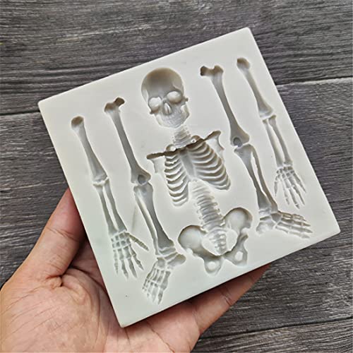 Skull Silicone Cake Mold for Halloween Baking and Cake Decorating
