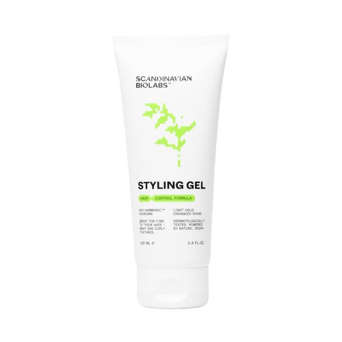 Scandinavian Biolabs Natural Hair Styling Gel - Strong Hold & Shine | 100ml