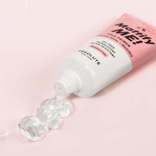 Absolute New York Silky Smooth Face Primer - Mattifying Formula for Flawless Skin, 1.01 fl oz