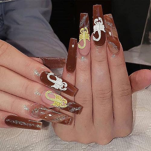 30pcs Scorpion Nail Charms Kit1 for Acrylic Nails & Nail Art Decorations