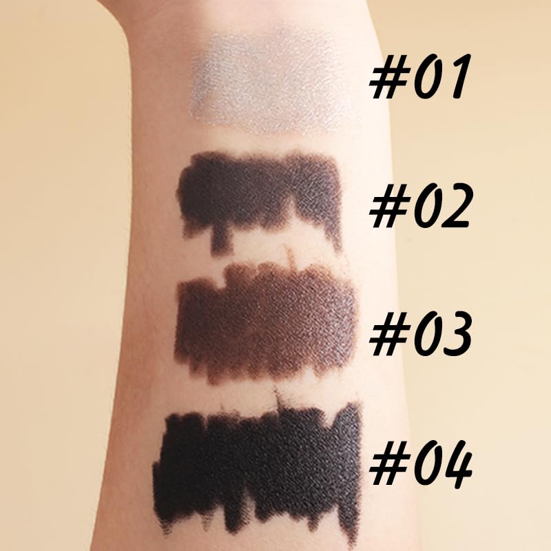 Black Eyeliner Pencil - Waterproof, Smudge-Proof, Long-Lasting Goth Makeup - 1 Count