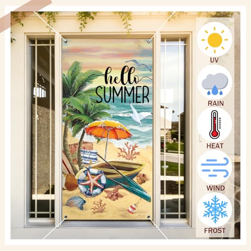 Breling Retro Seasonal Door Cover Set - Fall Halloween Decoration, 12 Pieces