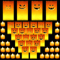 Halloween Luminary Bags with LED Candles Set - Classic Style, 48 Pcs