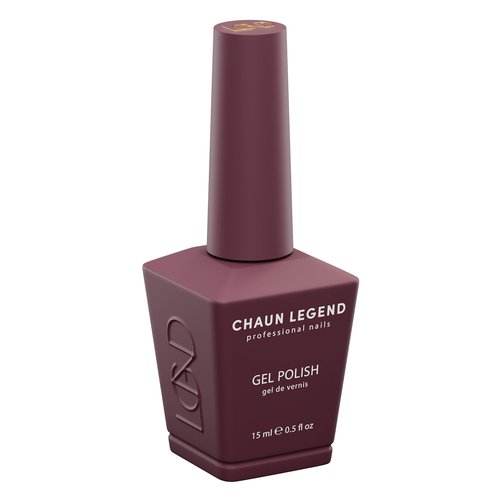Chaun Legend UV Gel Nail Polish, 0.5 Ounce Long Lasting Salon Quality, Bubble Free Professional Manicures, Quick Dry, High Shine, Gothic Plum LG5075 (dark burgundy)