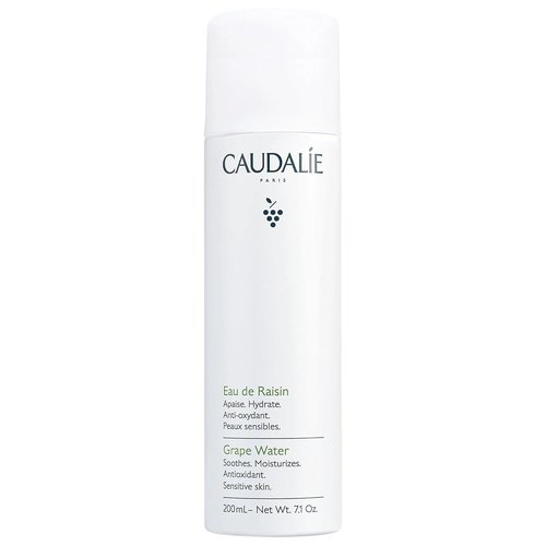 Caudalie Grape Water Face Mist - Soothing Organic Hydrating Spray for Sensitive Skin | 6.7 Fl Oz