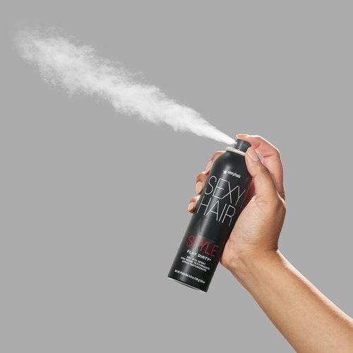 SexyHair Style Play Dirty Dry Wax Spray - Achieve Body & Dimension for All Hair Types | Second-Day Look