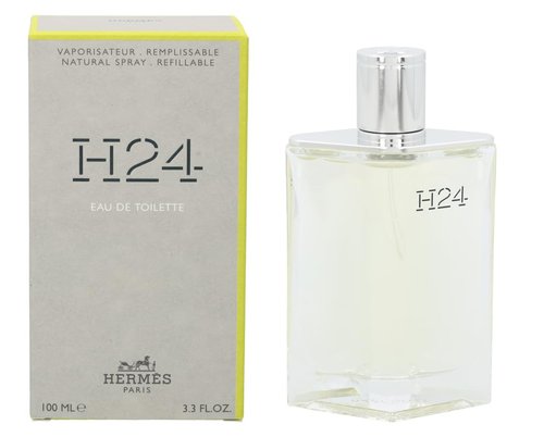 H24 by Hermes Men's Eau de Toilette - 3.3 oz Refillable Spray for Lasting Freshness