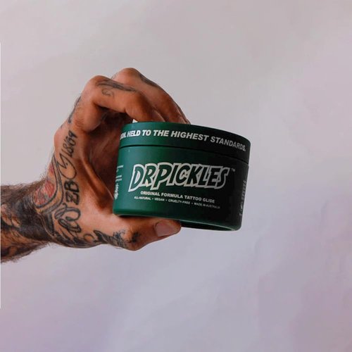 Dr Pickles Original Formula Tattoo Glide, Anti-Imflammatory, Skin Nourishing, Smooth Gliding - 5.3 oz / 150g