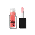 e.l.f. Glow Reviver Lip Oil - Nourishing Tinted Lip Oil with Jojoba Oil for High-Shine Finish | Pink Quartz