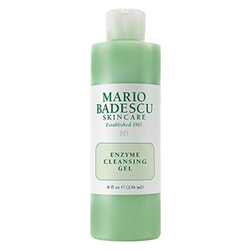 Mario Badescu Enzyme Cleansing Gel - Oil-Free Facial Cleanser with Papaya & Grapefruit Extract | Exfoliating for All Skin Types