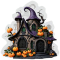 Haunted House Silicone Mold - Halloween Fondant & Candy Molds - Style P