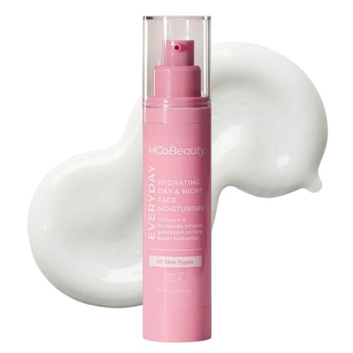 MCoBeauty - Hydrating Face Moisturizer - Plump, Firm & Brighten Skin - Hyaluronic Acid & Vitamin C - Vegan, Cruelty-Free