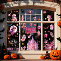 Halloween Window Clings Set - 75PCS Spooky & Cute Stickers for Glass Decor