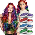 Temporary Hair Color Wax - Washable 4 Colors for Fun & Quick Makeover