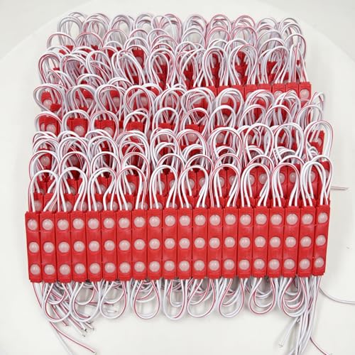 Red LED Module Lights 1.5W 12V for Storefront Advertising Christmas Signs - 400PCS