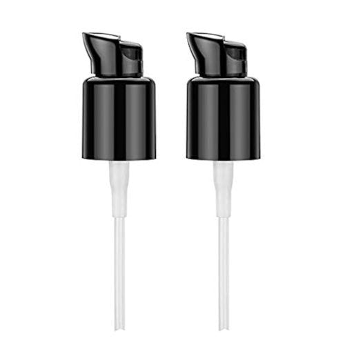 Sohynca Replacement Pump Set for Mac & Double Wear Bottles - 2pcs | Sleek Black Design
