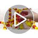 Artificial Marigold Garlands 10 Pack 5 ft Bright Red and Yellow Flower Decor