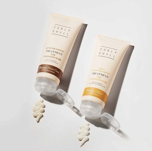 CURLYSHYLL Prestige Clinic Nutrition Support Treatment - Travel-Size Wash Off for Damaged Hair