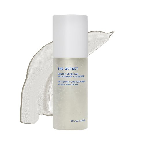 The Outset Micellar Antioxidant Cleanser, Hydrating Gel Face Wash & Makeup Remover, Brightening & Refreshing, Fragrance-Free, Vegan, Gluten-Free Clean Skincare for Sensitive Skin - 5 fl oz