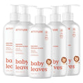 ATTITUDE Baby Lotion - EWG Verified Moisturizer | Vegan & Cruelty-Free, Pear Nectar, 16 Fl Oz (Pack of 6)