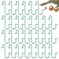 Green Christmas Ornament Hooks 100 Pcs - Easy Hang Metal Wire Tree Decor