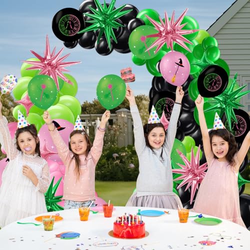 Magical Party Balloons Set - 156 Pieces for Birthday & Event Decor