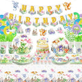 Dragon Party Supplies Set for Kids Birthday - Banner, Plates, Cups, Balloons & More, Serves 20