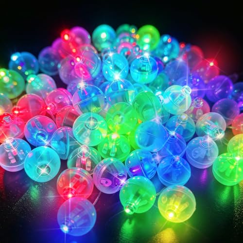 Multicolor Mini LED Balloon Lights 200 Pcs Waterproof Party Decor & Lanterns