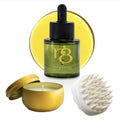 Regener8 3-in-1 Hormonal Hair Loss Treatment - Scalp Serum, Growth Oil & Massage Brush Bundle