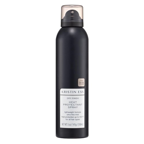 Kristin Ess Dry Heat Protectant Spray - Frizz Control & Shine Enhancer - 450°F Thermal Protection - Fresh Pear Scent (5 oz)
