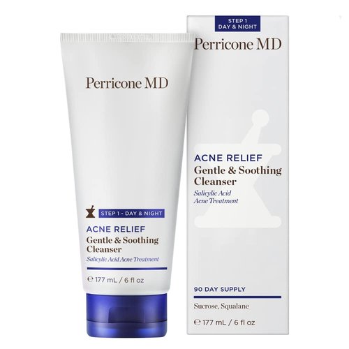 Perricone MD Acne Relief Cleanser - Gentle & Soothing Formula | 6 oz Size