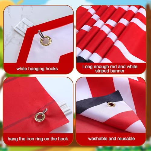 Farm Animal Party Decorations Set - Barn Door Banner & Backdrop for Rustic Theme Events