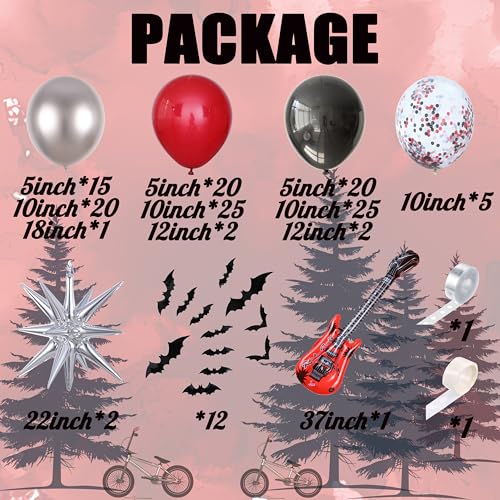 Stranger Themed Party Decorations Kit for Birthday Halloween and Events