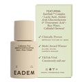 EADEM Gentle Exfoliating AHA & PHA Toner, Milky Rice Toner Exfoliant with Lactic, Azelaic, & Tranexamic Acid, Rice Water AHA Exfoliator & Pore Minimizer for Face and Body, 5.0 oz, Cashmere Peel