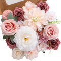 Artificial Flower Combo for Wedding Decor - Blush Pink Flowers Set