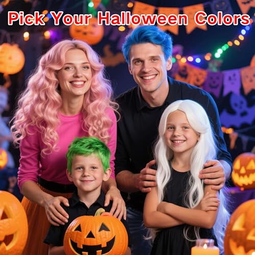 Temporary Hair Color Dye Lime Green - Halloween, Cosplay & St Patrick's Day